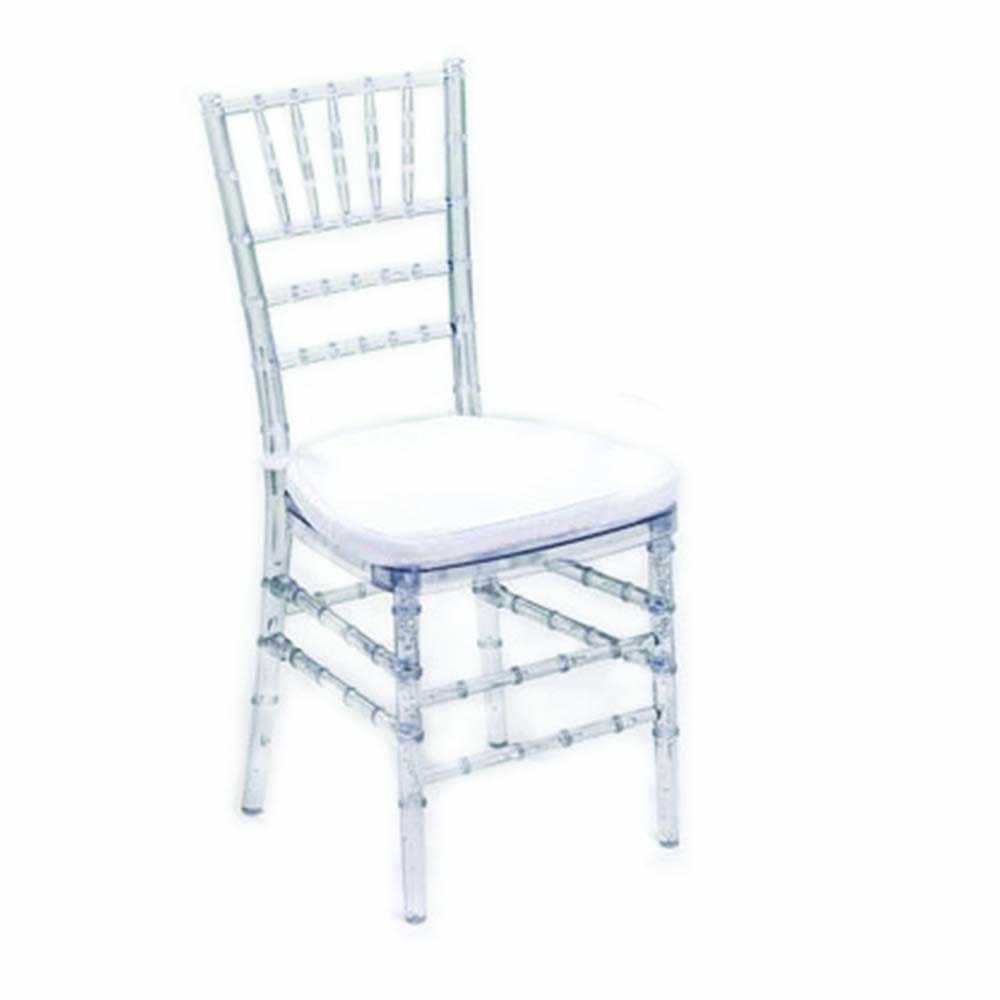 Clear/Ice Resin Chiavari Chair