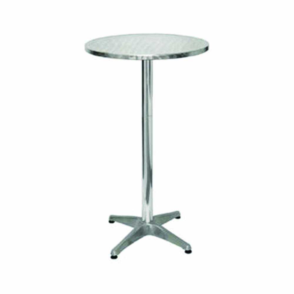 Aluminium Poseur Cocktail Table