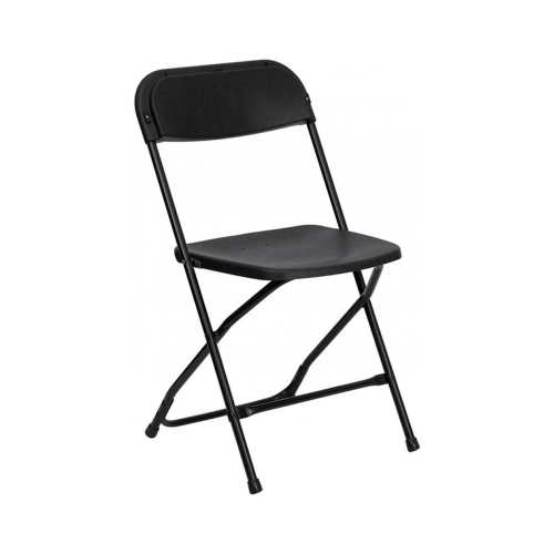 Samsonite Folding Chair Black Plastic